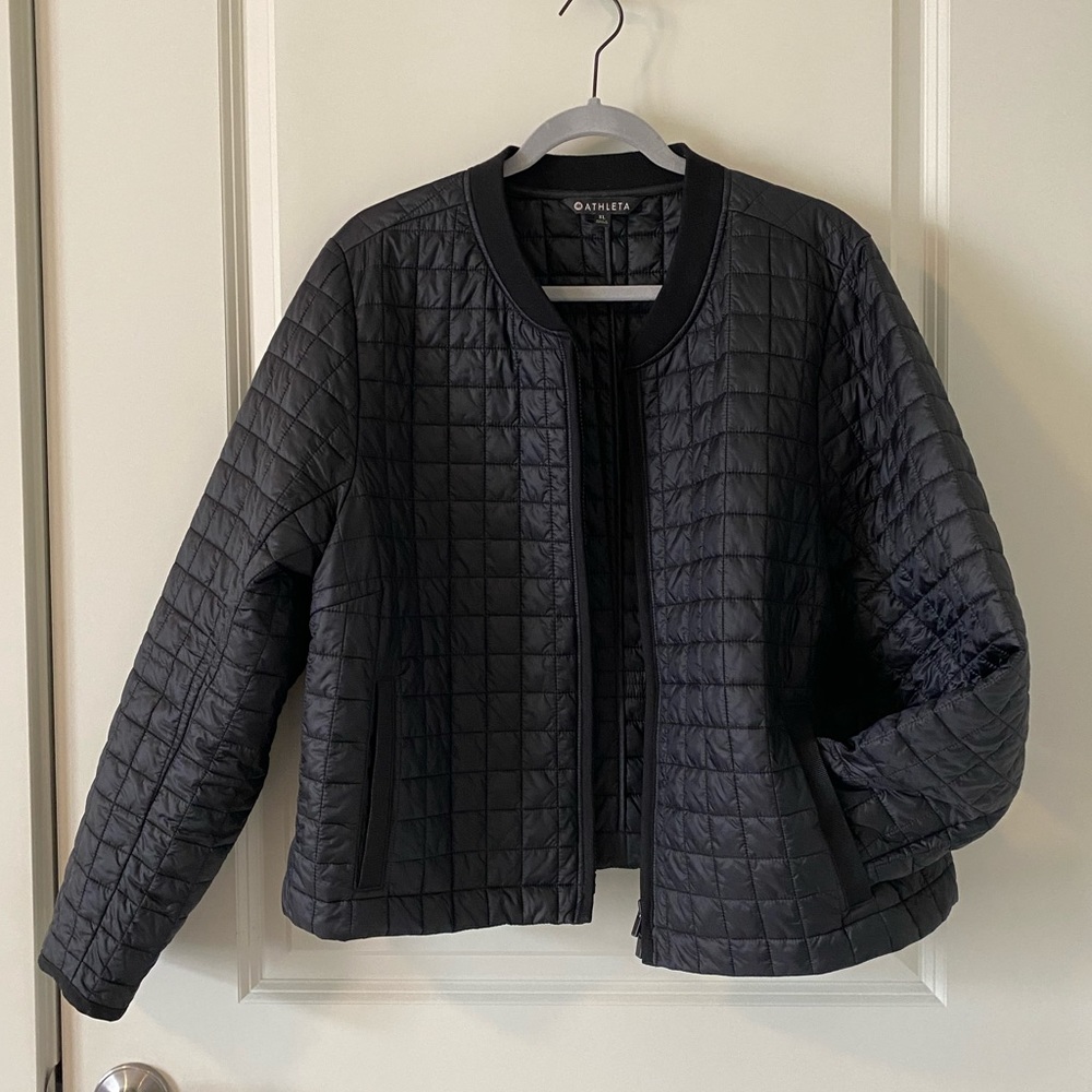 Athleta Recycled Quilted PrimaLoft Shell Jacket